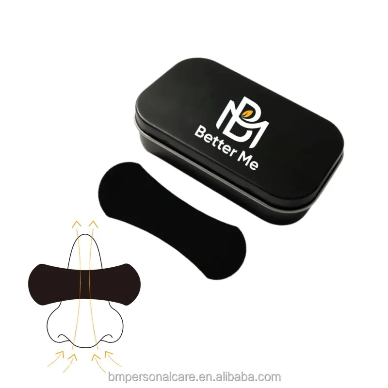 Better Breathe Drug-Free Nasal Strips Anti-Snoring for Improved Sleep Quality Relieve Nasal Congestion-Free Samples Available