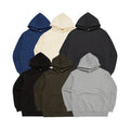 Custom Embroidery Logo Basic Blank Hoodies Sweatshirts Oversized Drop Shoulder Sweatshirt Pullover Hoodie for Men Wholesale