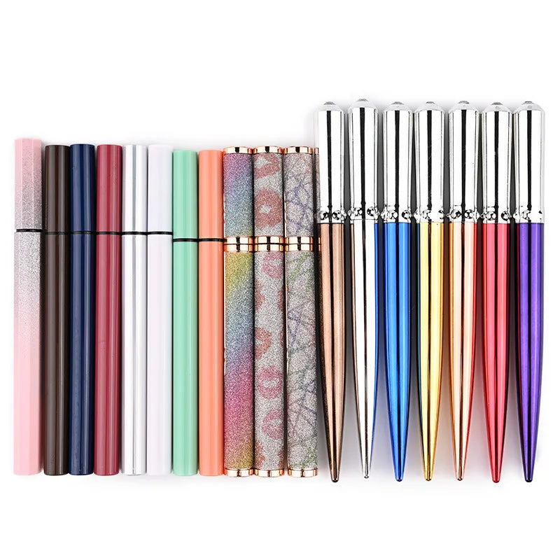 Wholesale Delineadore Multicrome Eyeliner Gel Women Eye Liner Pencil Brown and Black Metallic Eye Liner Glue Pen Waterproof
