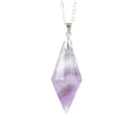 2026 Handmade Beautiful Amethyst Christmas Ornaments fluorite healing crystal pendulums for women gifts