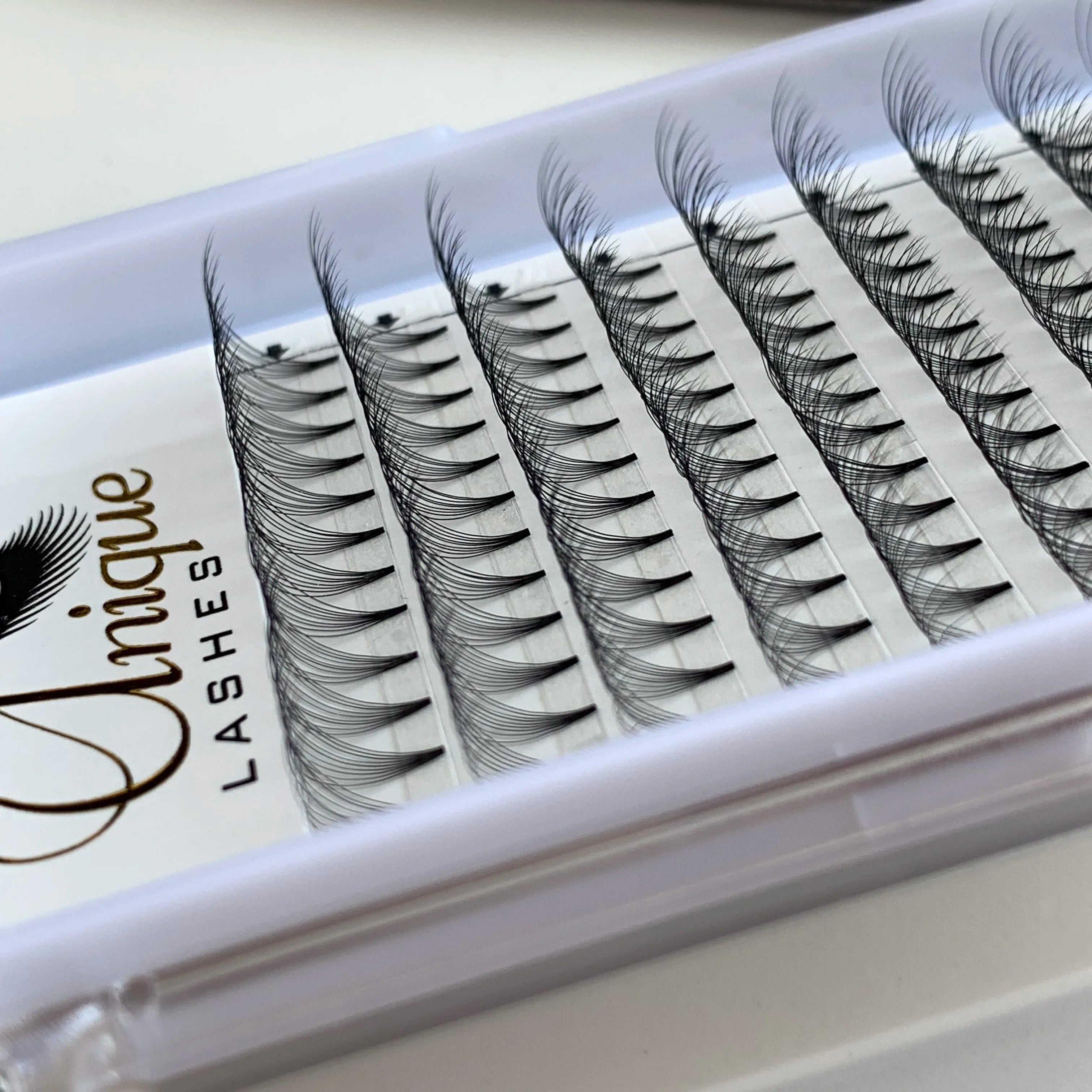 Handmade Promade Fans Korea PBT 6D 7D 8D 9D 10D Premade Volume Fans Short Stem Eyelashes Extension