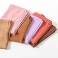 New Arrival Hijab Islam Malaysia Korean Chiffon Hijab Scarf Shawls Muslim Premium Thick Chiffon Scarf