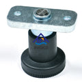 Diameter 6mm 8mm Zinc Alloy Carbon Steel Stainless Steel Pin Head Pull Knob Indexing Plunger with Flanged Plate