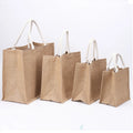 B5 Size Natural Color Eco Jute Bag Wholesale Beach Bag Tote Burlap Bags With Handle