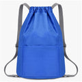 Waterproof Oxford Storage Bag with Open Closure Unisex Gym & Sport Yoga Backpack Lager Capacity Drawstring Backpack