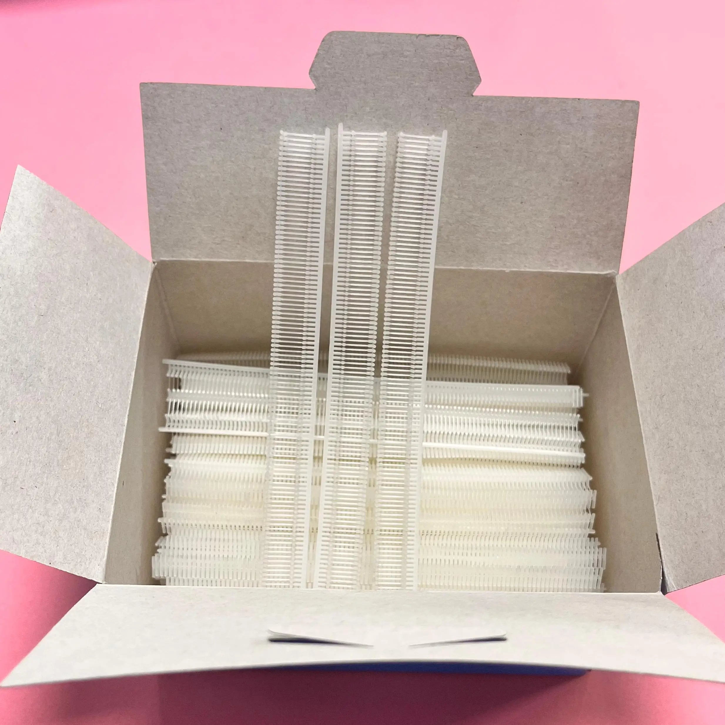5mm 7mm 100-Round Plastic Nylon T-End Tag Pin Fine Extendable I-Pin for Garment Tags Sextendable Nylon I-Pin