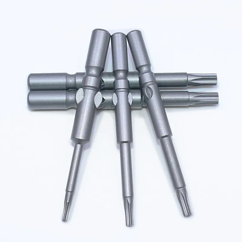 800/801/802 Electric Torx Screwdriver Bits S2 Material 60 HRC 4mm 5mm 6mm Round Shank Magnetic Competitive Price