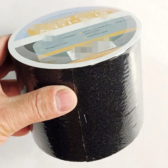 Best 80 Grit Friction Abrasive Heavy Duty Anti-Slip PVC Adhesive Sticker Tape for Stairs Treads Floors Skateboards Scooters