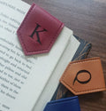 Handmade Magnetic Leather Bookmark Laser Leather Bookmark Gift for Readers