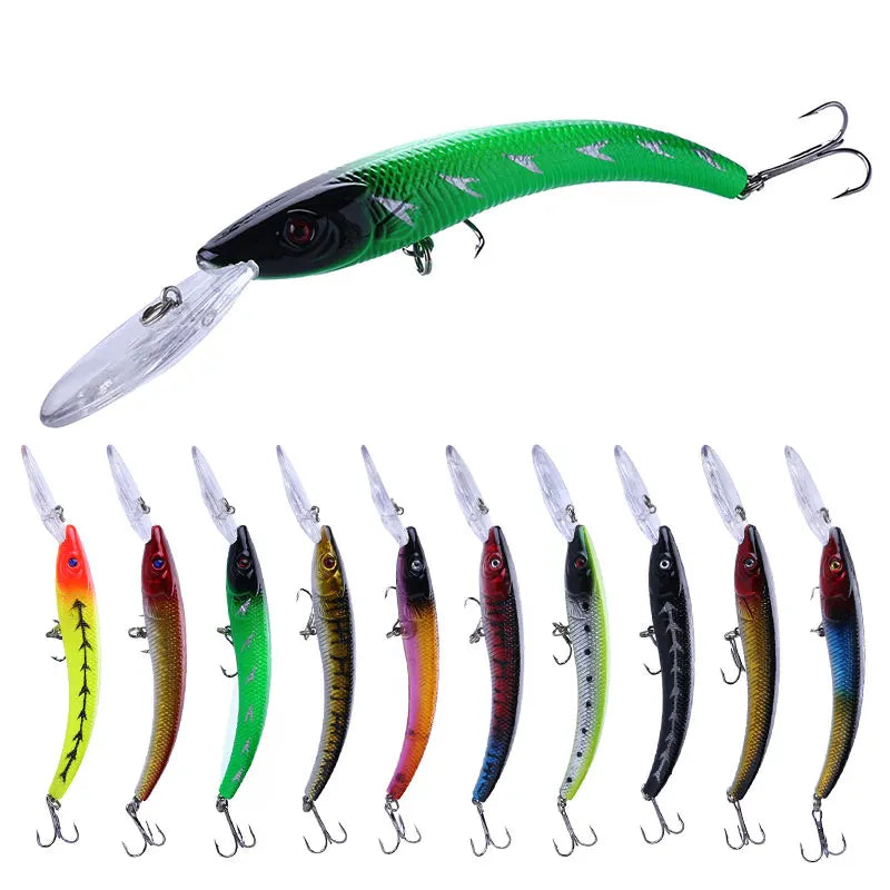 15.5CM-16.3G Long Casting Hard Lure for Big Fish Artificial Bass Fishing Bait for Ocean Beach Sea Fishing  Minnow Lure