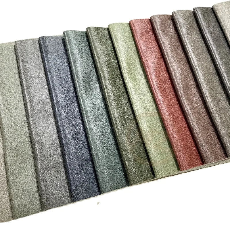 China Upholstery Pu Synthetic Leather Fabric Manufacturer Artificial Faux Leather Fabric Sofa Luxury Leather for Sofa