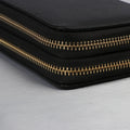 Kunhao High Quality Geometric Pattern Handbag Custom Designer Long Purse Pu Leather Zipper Card RFID Money Wallet for Women