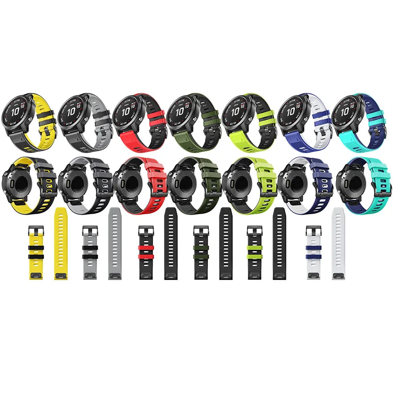 Fenix 6/Fenix 6 Pro/Forerunner 935/945 Silicone Watch Bands 26mm 22mm Garmin Watch Strap for Fenix 5X 6X 3 3HR Fashion Accessory