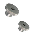 Custom Thumb Nut Knurled Stainless Steel Hand Grip Knobs Stainless Steel Knurled Nut