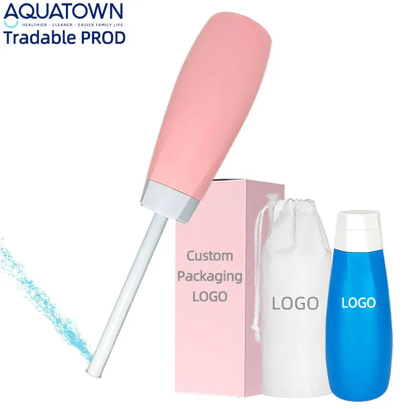 OEM/ODM Personal Portable Bidet Custom Postpartum Care Travel Shattaf Carry Bag Bidet Bottle Bathroom Toilet Eco-Friendly