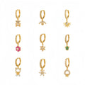 Zuola Elegant 5A Zircon Fine Jewelry Earrings  with Pendant  Fashion Jewelry for Womens