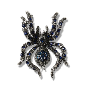 MT053100 Fashion Spider Brooch Women Alloy Rhinestones Brooch Jewelry Wholesale