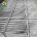 Heavy Duty Heat Wire Mesh Spiral Razor Barbed Wire Fencing Square Post 358 Anti Climb Fence Galvanized PVC Coated Powder Coated