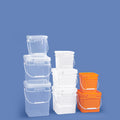 Hot Sale 16L Recyclable Square Plastic Bucket with Lid for Fertilizer Storage Plastic Container for Farm or Garden Use