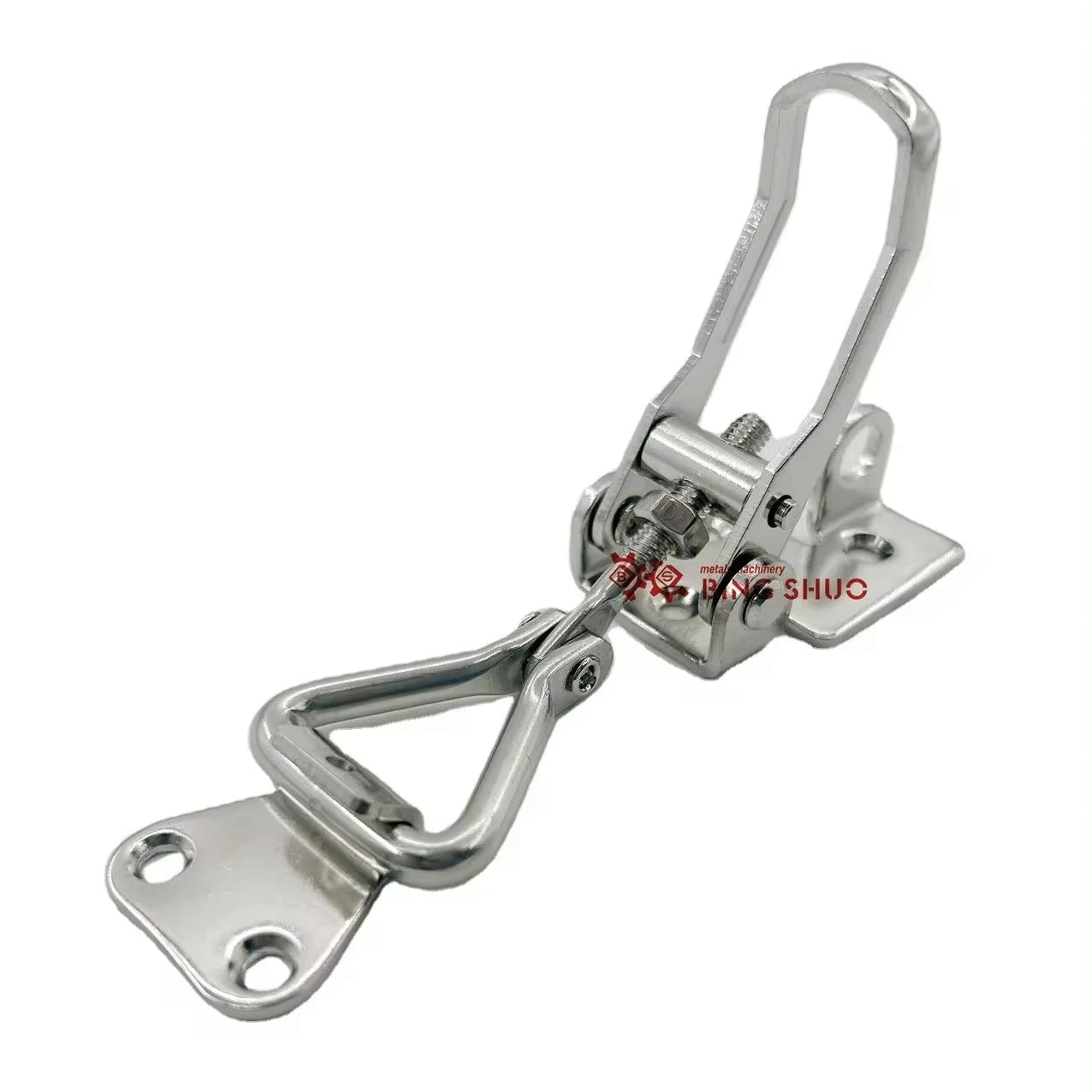 4002 Plus Medium Size Steel 304 Stainless Steel Toggle Latch Clip Self-Locking with Adjustable Lock Customizable Box Packing