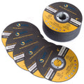 USA Free Shipping 50pcs 4-Inch Aluminium Cut off Wheels with 5/8'' Arbor Abrasive Tools for Angle Grinder Cleaning
