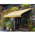 Modern Canopy Design Waterproof Store Outdoor Custom Electric Retractable Awning Canopies