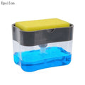 Epsilon Ready to Ship Press Soap Dispenser Kitchen Detergent Wash Presser(Gray) MegaBDM