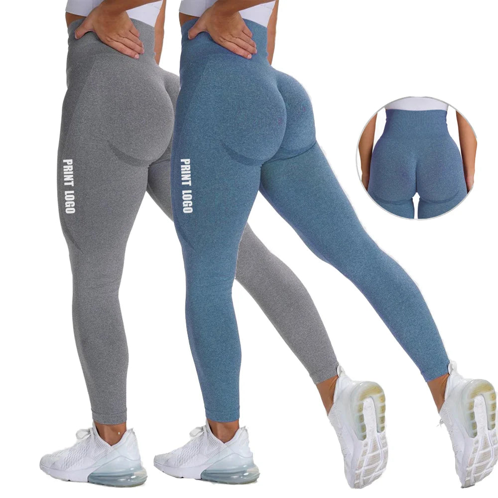 Seamless Knitted Butt Lifting Leggings Women's Sports Yoga Gym Fitness Workout Outdoor Wear Moisture Wicking Yoga Leggings