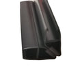 Factory OEM Clear or Black 90& 180 Deg Plastic Magnetic PVC Glass Shower Room Strip Stainless Steel