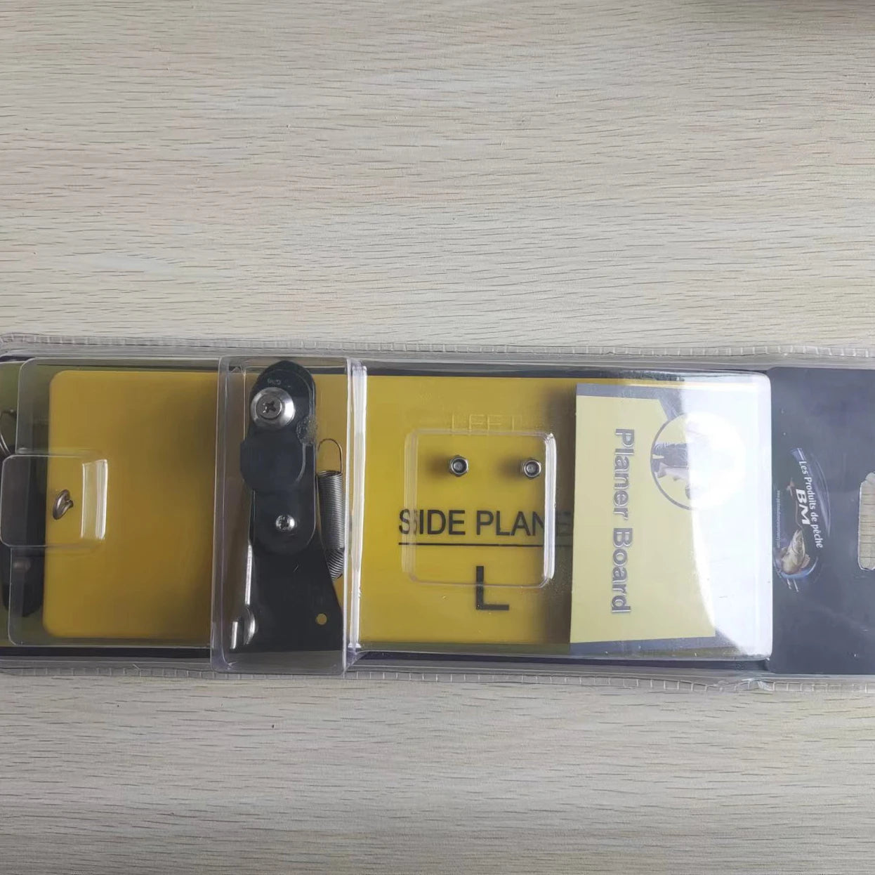 Yellow ABS Plastic Planer Board Downrigger Gear-Fishing Tackle for Side Trolling Model 3 Size