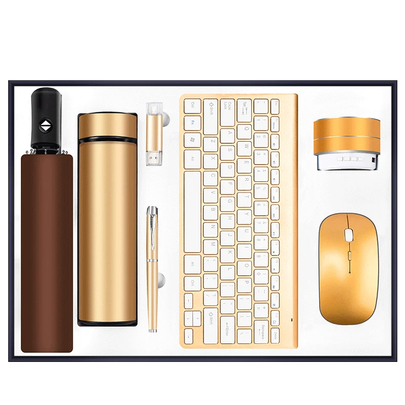 New Product Ideas Latest Corporate Executive Gift Set Items Luxury Office Gift Set for VIP Clients Giveaways