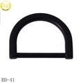 Hot Selling Customized Adjustable Belt Straps Small Zinc Alloy Handbag Fitting Elastic Safety Metal D Ring Buckle for Suitcase
