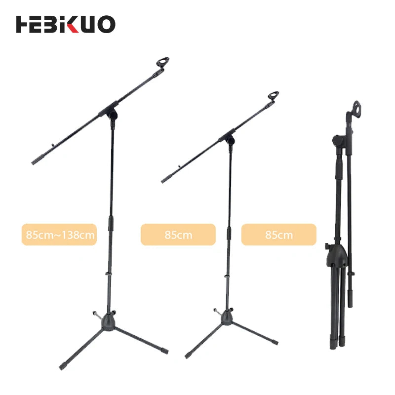 M-300 Factory Direct Wholesale Telescopic Height Adjustable Tripod Stand Microphone Stand Microphone Accessories