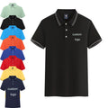 Custom Logo Luxury High Quality Stretch Elastic Polo t Shirts PURE COTTON Performance Golf Polo Shirts