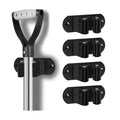 Laundry Room Garden Organizer Heavy Duty Screw Stainless Steel Mop and Broom Holder Wall Mount