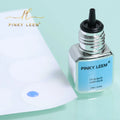 Pinky leem New Product Latex Free Blue 2s UV Lash Glue 5ml logo LED Light Fast Drying Waterproof UV Glue Lash Extension Glue
