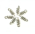 Longline Nickel Fishing Hook Three Way Snap Swivel Rolling Swivel with Screwed Snap 14KG-180kg Test