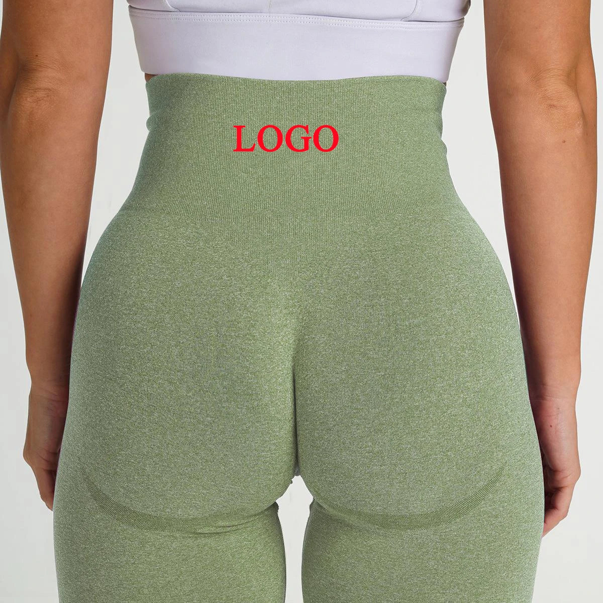 2023 New Trendy High Waist Workout Yoga Leggings for Women Casual Breathable Sports Fitness Clothing 22 Colors Seamless Yoga