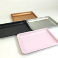 High Quality Cute Tin 180*125*15mm Small Tray for Snacks Tea Candy Cups Recyclable Sugar Storage Chocolate Chewing Gum