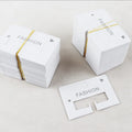 MIO Wholesale Hair Claw Display Cards Custom Logo Print Cardboard Paper Packaging for Hair Accessories Clip