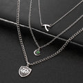 Vintage Jewelry Anime Accessories the Seven Deadly Sins Pendant Meliodas Multi-Chain Anime Necklace