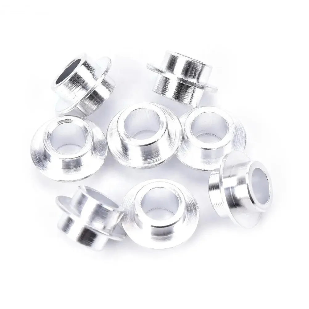 Skateboard Scooter Quad Roller Inline Speed Skate Skateboard Wheel Bearing Spacers Silver Skate Accessories
