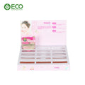 Customized Corrugated Cardboard/Plastic Eco-Friendly Recyclable Economical RoHS Certified ECO Display Brand Desktop Lash Display
