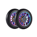Shenzhen Best Price Stunt Scooter Wheels 110Mm 120Mm 100Mm Stunt Scooter Wheels Black/Rainbow with Abec-9 Bearing