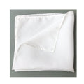 Esasilk 8mm Undyed Plain Pure White Silk Habotai Scarves Personalized Summer Accessories