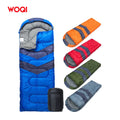 WOQI Adult and Children Camping Light Envelope Sleeping Bag Cold Weather Backpack Equipment 3 Season Sleeping Bag Nylon