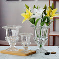 Latest Transparent Glass Vase Flower Vase for Decoration Decorative Items Home Decor