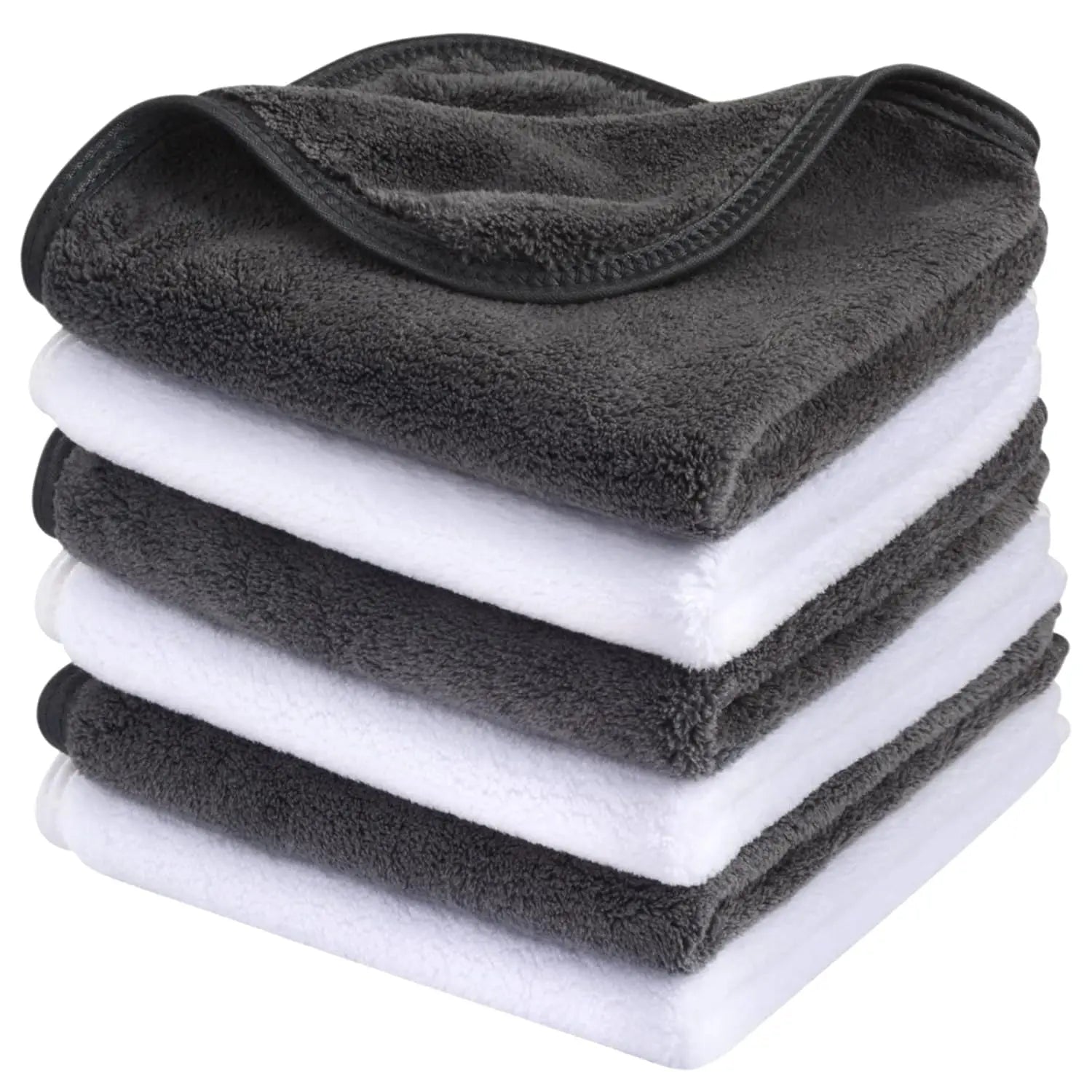Wholesale Washable Reusable Microfiber Facial Cleansing Pads Cloths Beauty Clean Tool Makeup Remover Towel for Face