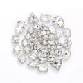 Point Back Sew-on Rhinestones Handmade Diy Wedding Dress Accessories Materials Mixed Shape Glass Hot Sale Silver Opp Bag Colors