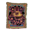 Manufacturer Direct Top Quality Super Custom Sofa Throw Blanket Colorful Woven Tapestries